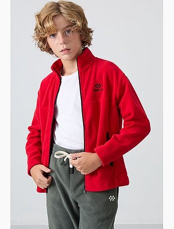 Sweat enfant à col zippé tommy