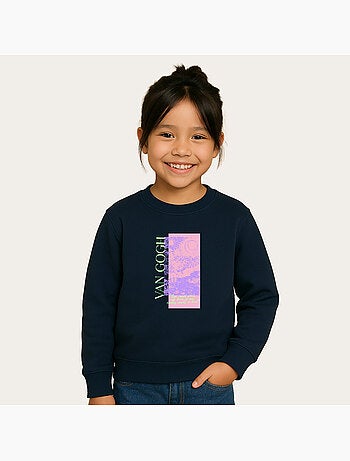Sweat Enfant APOH VAN GOGH STARRY NIGHT SCRIBBLE