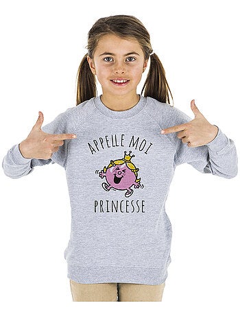 Sweat Enfant APPELLE MOI PRINCESSE