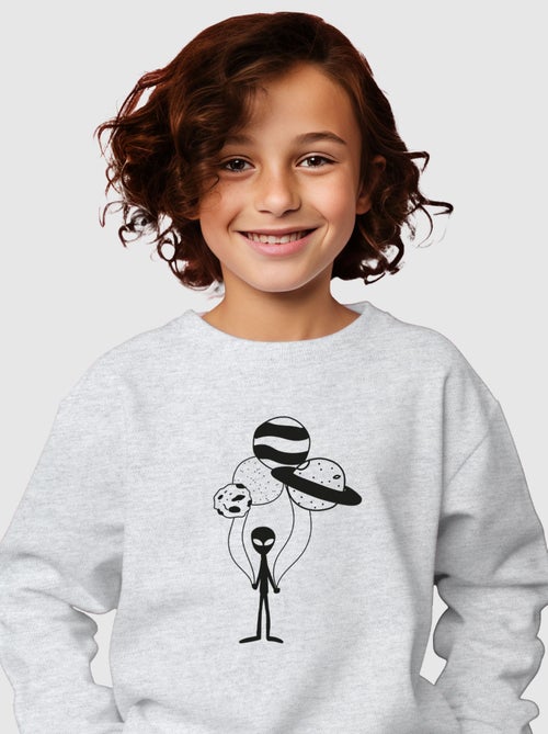 Sweat Enfant BALLON CONSTELLATION - Kiabi