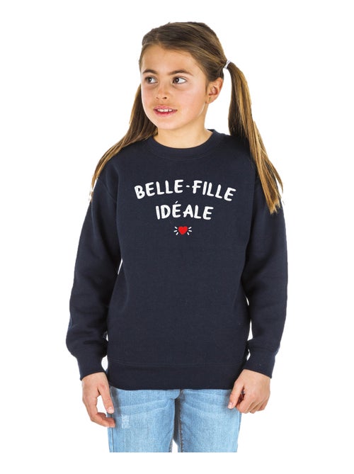 Sweat Enfant BELLE-FILLE IDÉALE - Kiabi