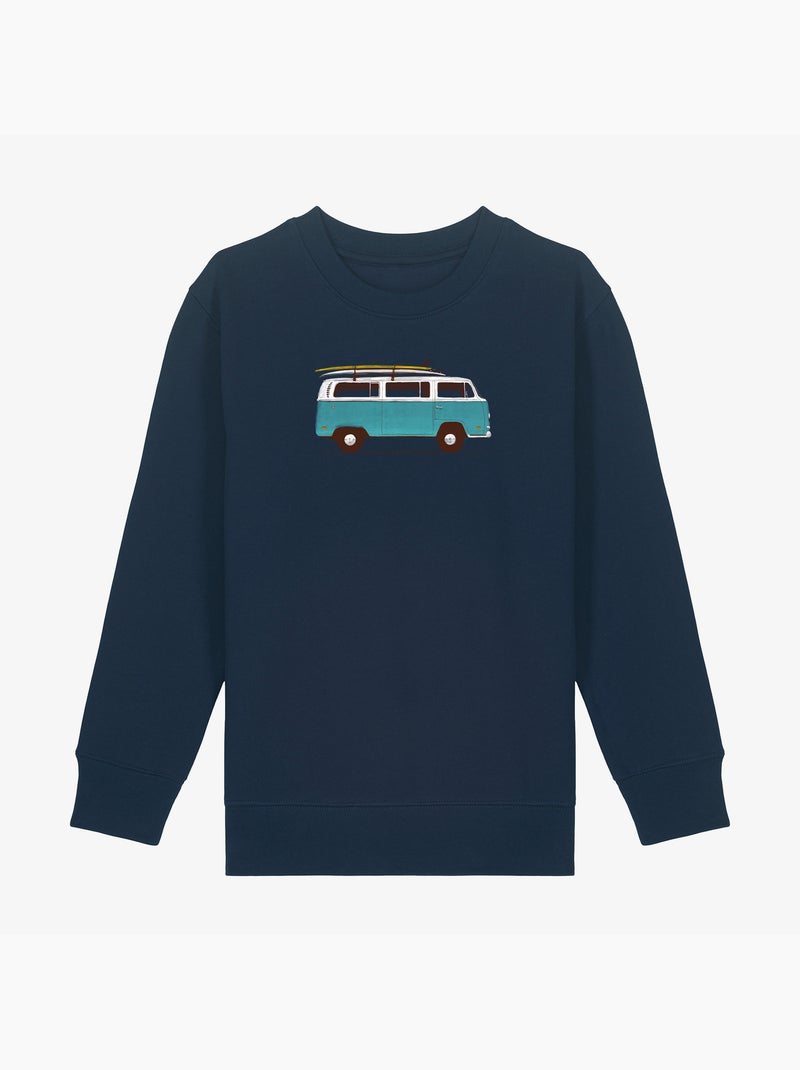 Sweat Enfant BLUE VAN Bleu marine - Kiabi