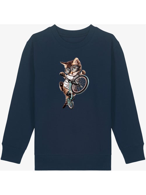 Sweat Enfant BMX CAT - Kiabi