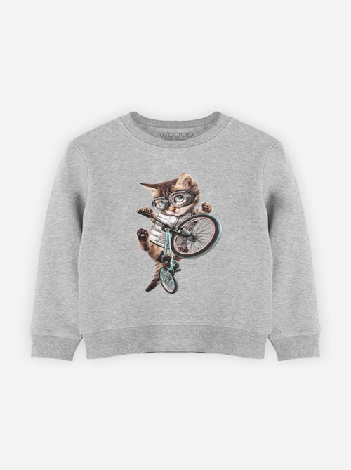 Sweat Enfant BMX CAT - Kiabi
