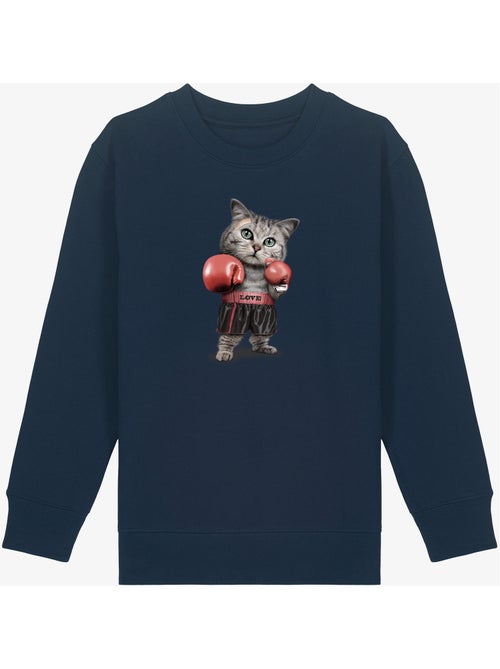 Sweat Enfant BOXING CAT - Kiabi