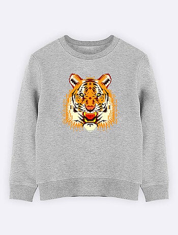 Sweat Enfant CHOBOPOP GEOMETRIC TIGER