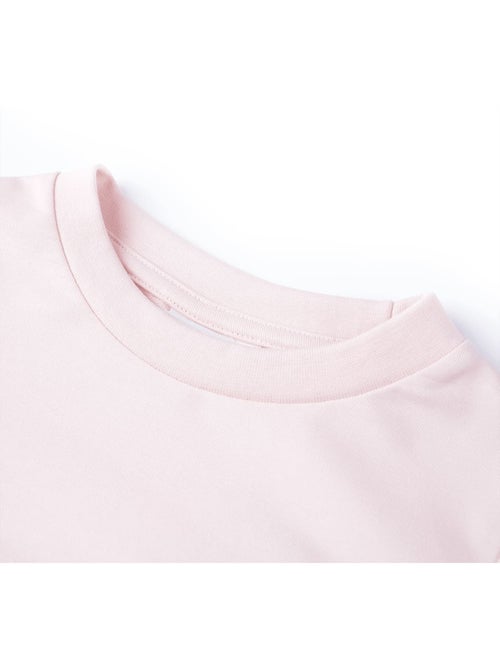 Sweat enfant col rond coton élasthanne à broderie arc-en-ciel - vidaxl - Kiabi