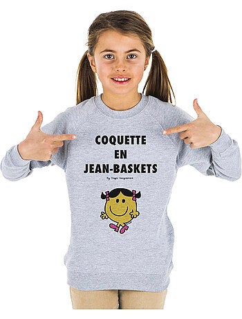 Sweat Enfant COQUETTE EN JEAN BASKET 2