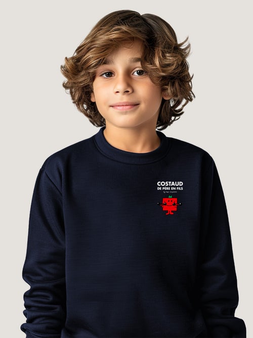 Sweat Enfant COSTAUD DE PÈRE EN FILS CŒUR - Kiabi