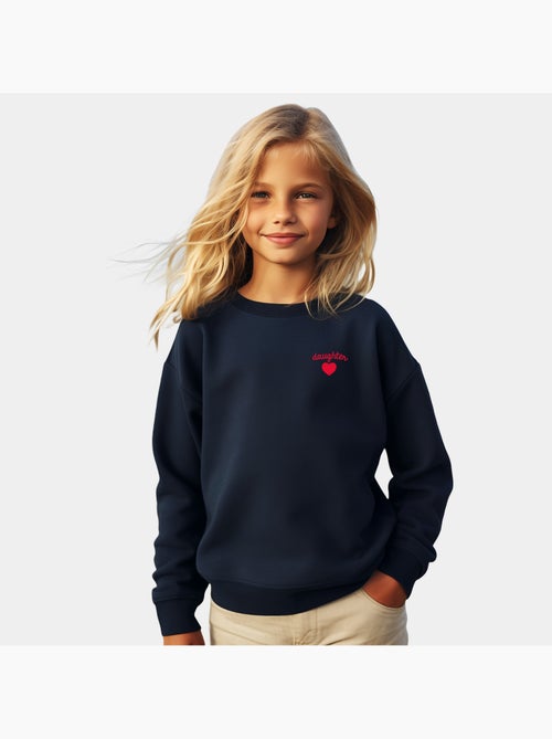 Sweat Enfant DAUGHTER CŒUR - Kiabi