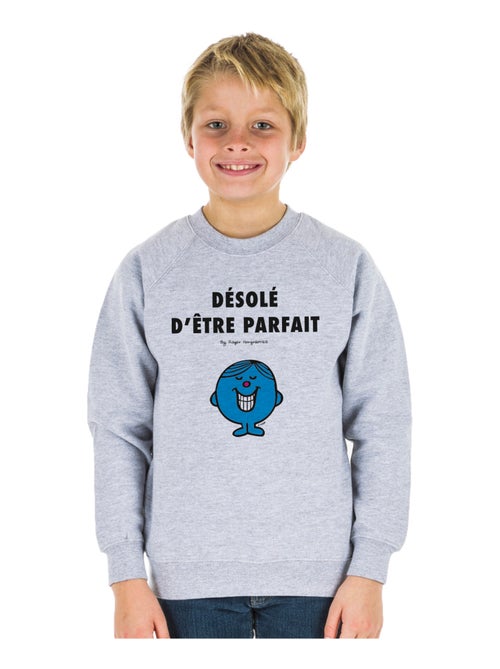 Sweat Enfant DÉSOLÉ D'ÊTRE PARFAIT 2 - Kiabi