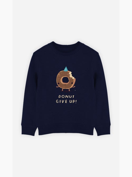 Sweat Enfant DONUT GIVE UP - Kiabi
