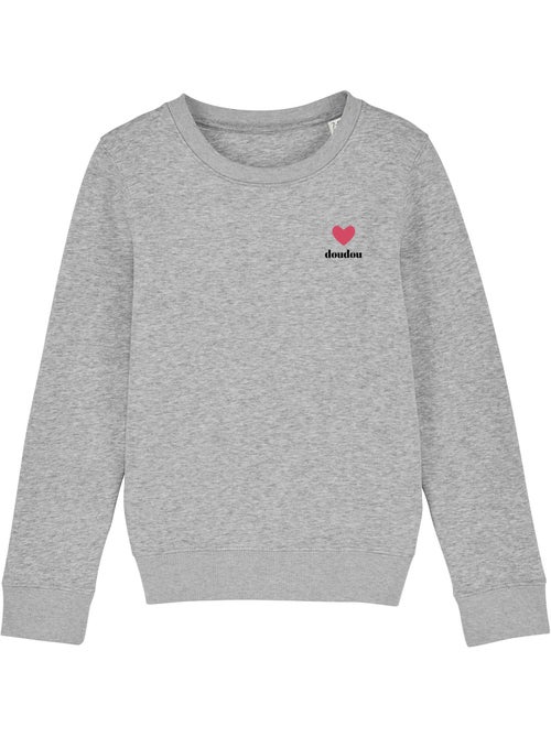Sweat Enfant DOUDOU CŒUR - Kiabi