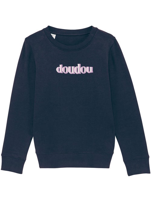 Sweat Enfant DOUDOU ROSE - Kiabi