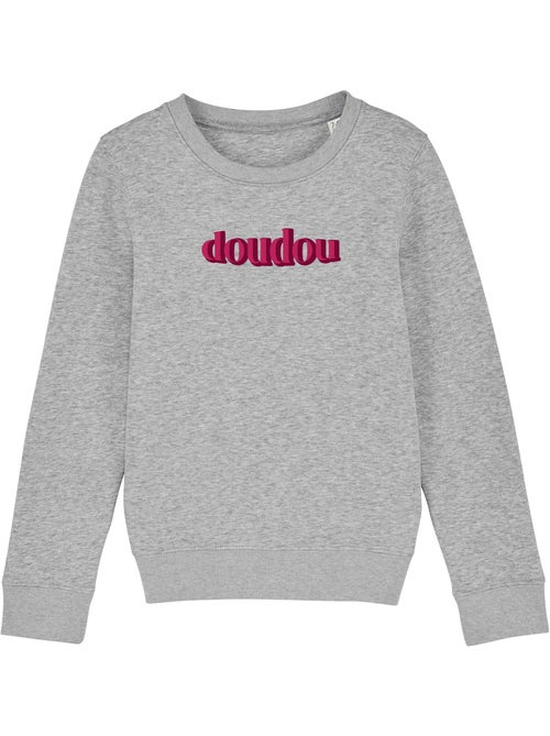 Sweat Enfant DOUDOU ROSE - Kiabi