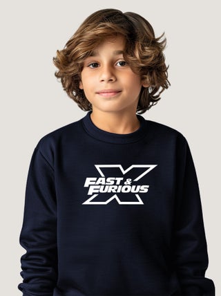 Sweat Enfant FAST AND FURIOUS LOGO