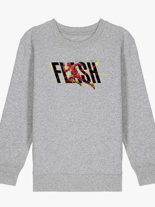 Sweat Enfant FLASH BLACK SAVING THE FUTURE AND PAST - Kiabi