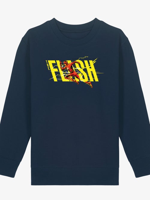Sweat Enfant FLASH YELLOW SAVING THE FUTURE AND PAST - Kiabi