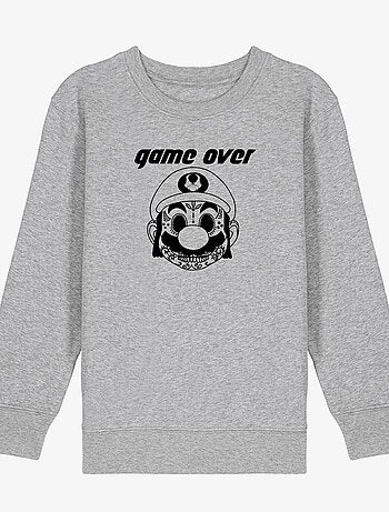 Sweat Enfant GAME OVER MARIO