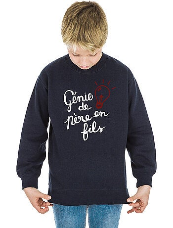 Sweat Enfant GÉNIE DE PÈRE EN FILS