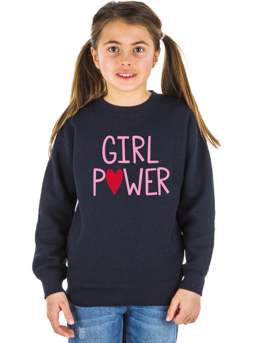Sweat Enfant GIRL POWER MPT - Kiabi