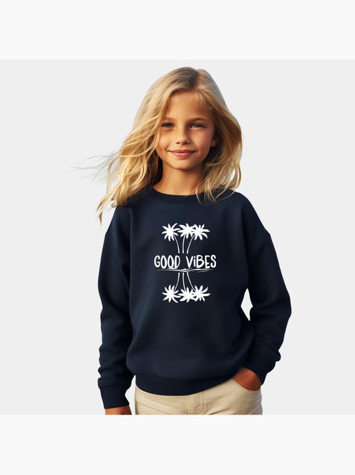 Sweat Enfant GOOD VIBES - Kiabi