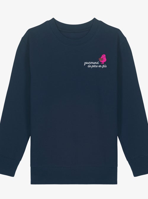 Sweat Enfant GOURMAND DE PERE EN FILS COEUR - Kiabi