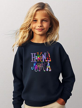 Sweat Enfant HAKUNA MATATA COLOR