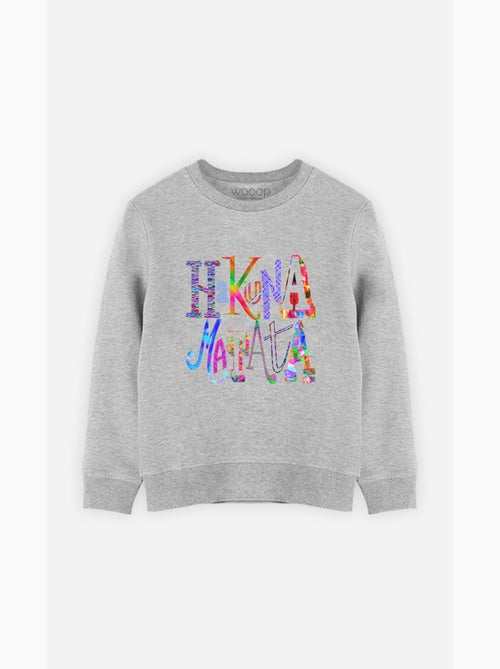Sweat Enfant HAKUNA MATATA COLOR - Kiabi