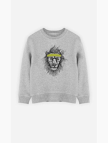Sweat Enfant HIPSTER LION