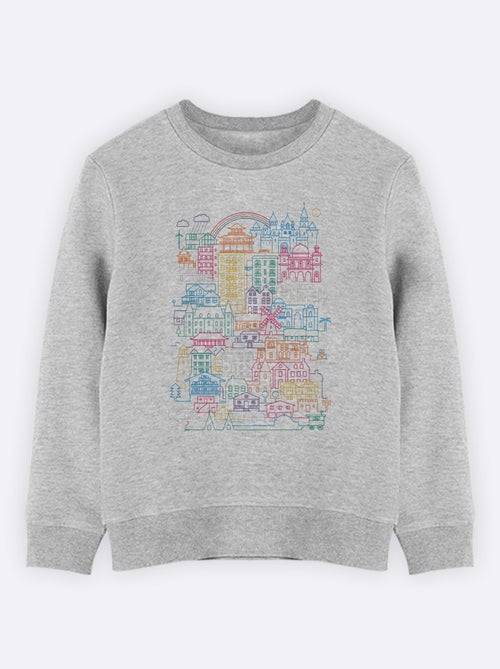 Sweat Enfant HOME SWEET HOME - Kiabi