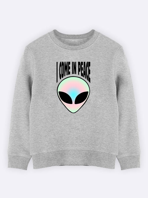 Sweat Enfant I COME IN PEACE 2 - Kiabi Sweat Enfant I COME IN PEACE 2 - Kiabi