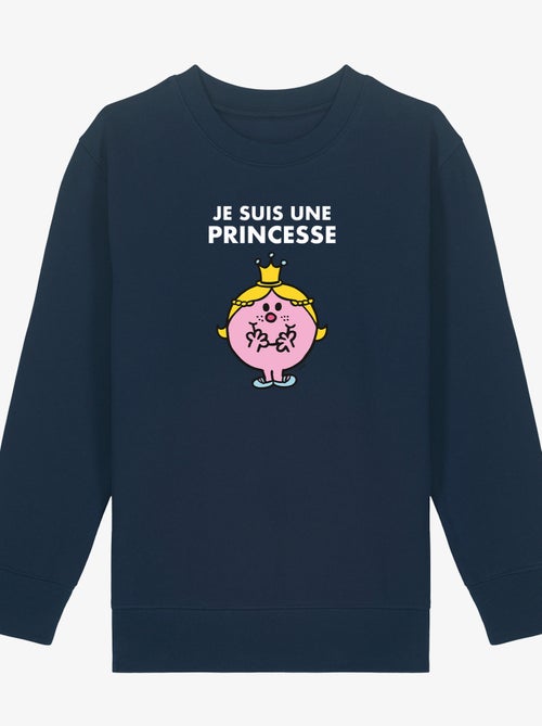 Sweat Enfant JE SUIS UNE PRINCESSE FACE - Kiabi
