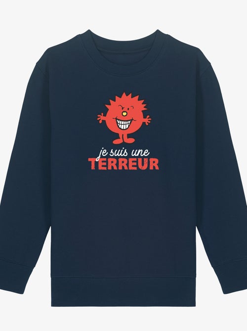 Sweat Enfant JE SUIS UNE TERREUR - Kiabi