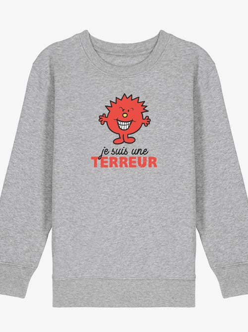 Sweat Enfant JE SUIS UNE TERREUR - Kiabi