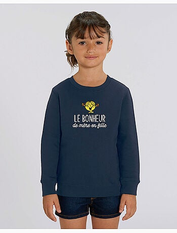 Sweat Enfant LE BONHEUR DE MERE EN FILLE