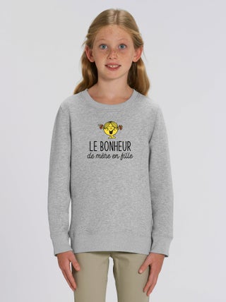 Sweat Enfant LE BONHEUR DE MERE EN FILLE
