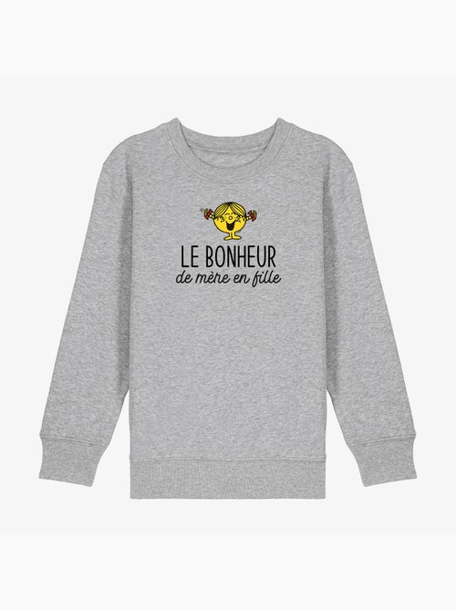 Sweat Enfant LE BONHEUR DE MERE EN FILLE - Kiabi