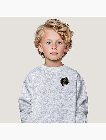 Sweat Enfant LOGO CŒUR FLASH