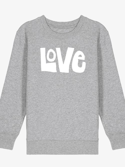 Sweat Enfant LOVE - Kiabi