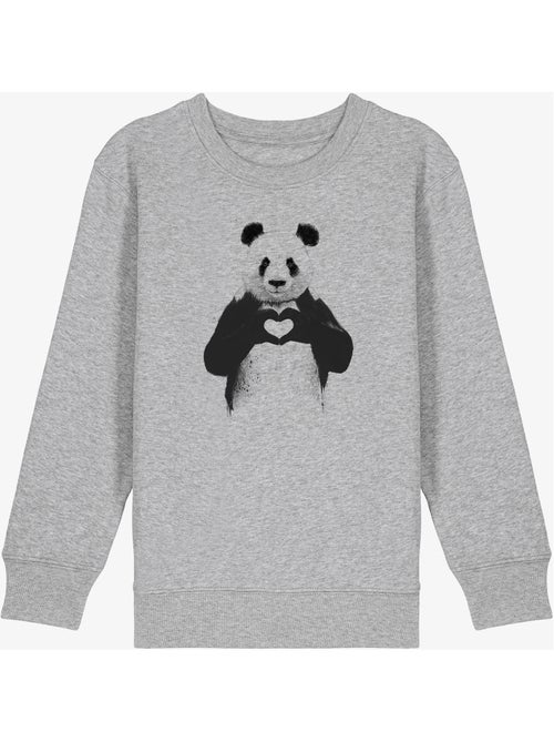 Sweat Enfant LOVE PANDA - Kiabi
