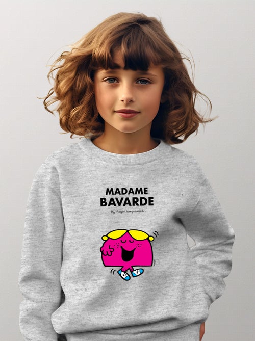 Sweat Enfant MADAME BAVARDE - Kiabi