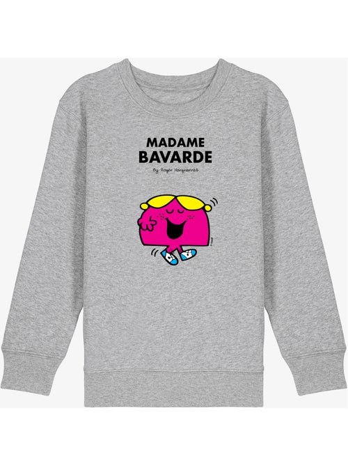 Sweat Enfant MADAME BAVARDE - Kiabi Sweat Enfant MADAME BAVARDE - Kiabi