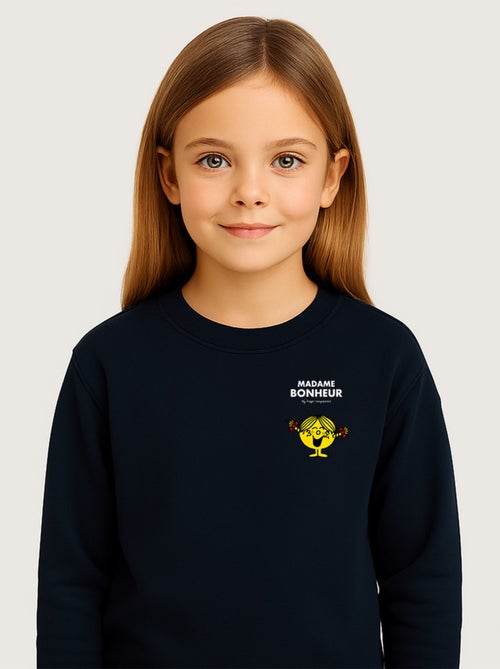 Sweat Enfant MADAME BONHEUR CŒUR - Kiabi