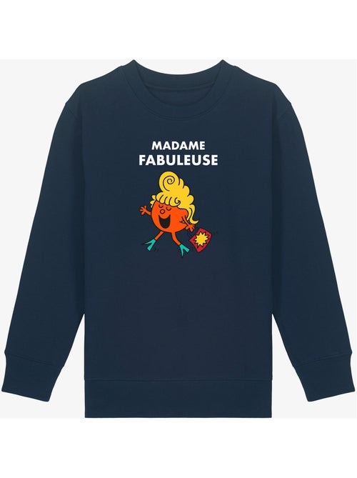 Sweat Enfant MADAME FABULEUSE - Kiabi