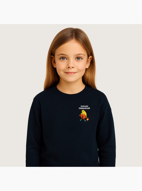 Sweat Enfant MADAME FABULEUSE CŒUR - Kiabi