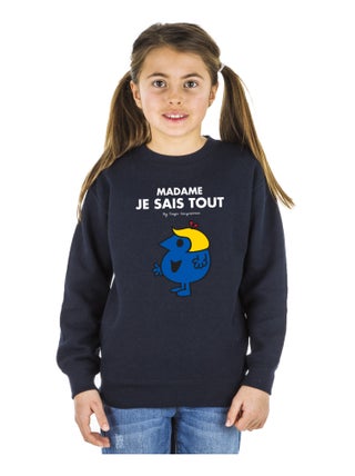 Sweat Enfant MADAME JE SAIS TOUT