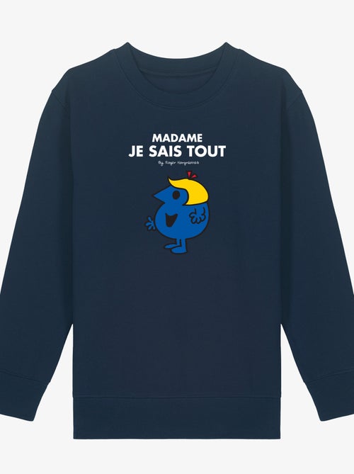 Sweat Enfant MADAME JE SAIS TOUT - Kiabi