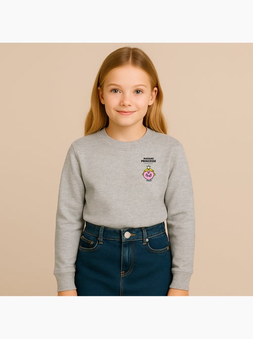 Sweat Enfant MADAME PRINCESSE CŒUR - Kiabi