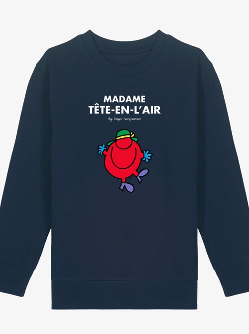 Sweat Enfant MADAME TÊTE EN L'AIR - Kiabi